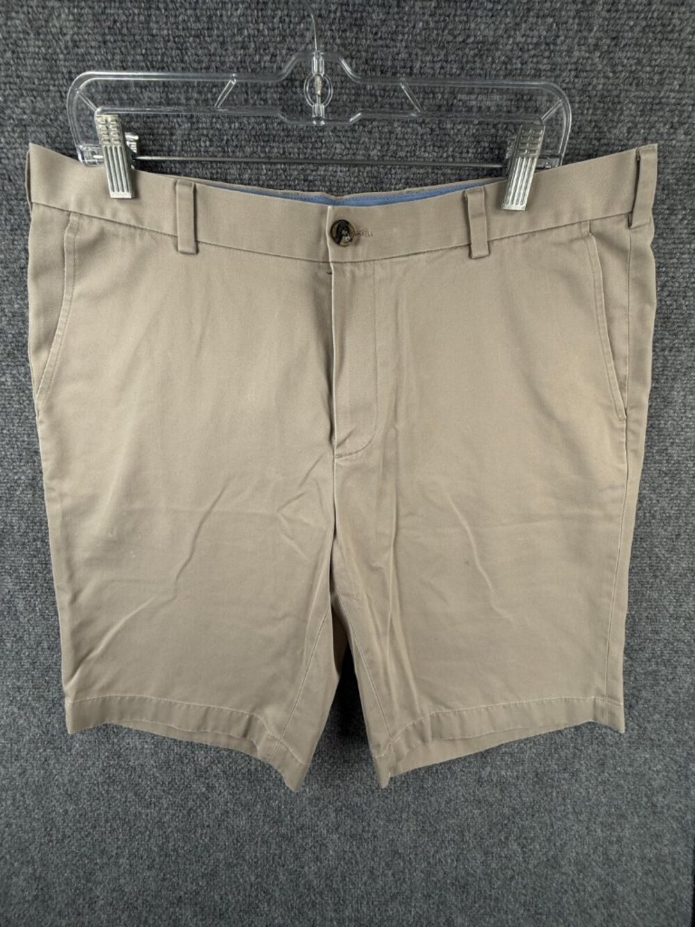 Brooks Brothers Khaki Beige Chino Size 36 Cotton Lightweight Advantage Short